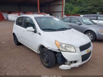  Salvage Chevrolet Aveo