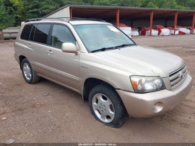  Salvage Toyota Highlander