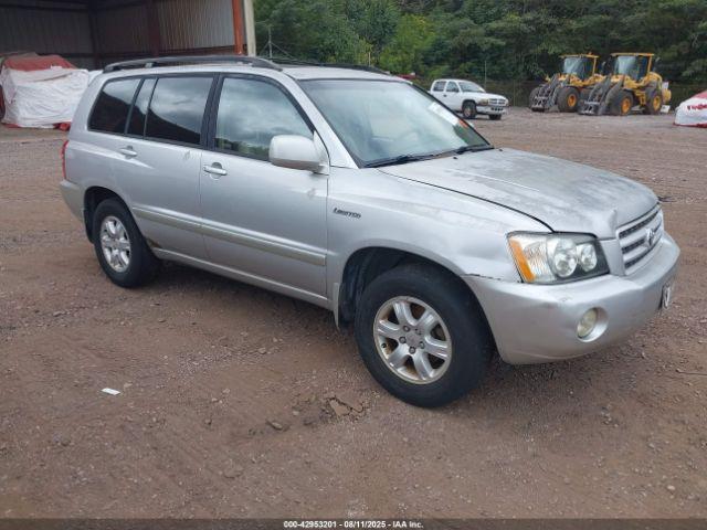  Salvage Toyota Highlander