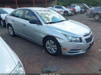  Salvage Chevrolet Cruze