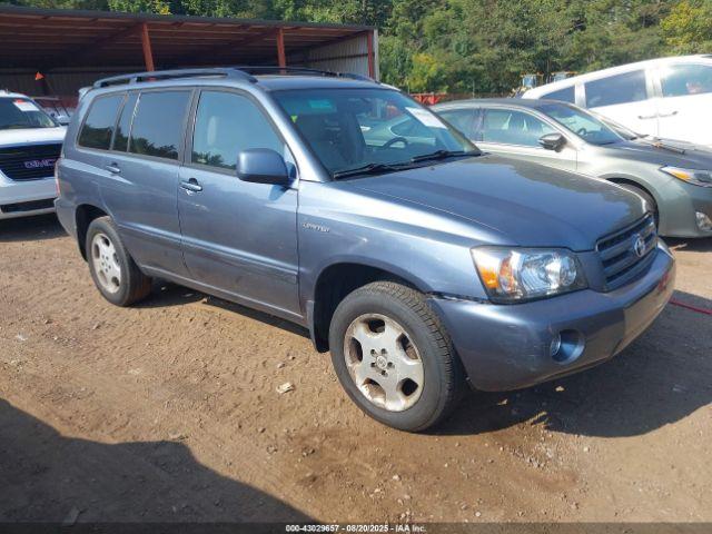  Salvage Toyota Highlander