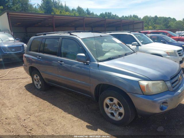  Salvage Toyota Highlander