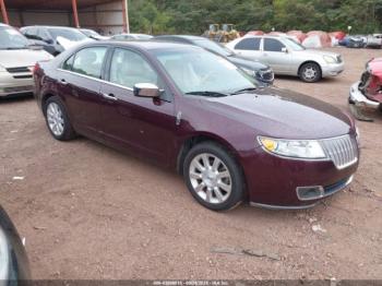 Salvage Lincoln MKZ