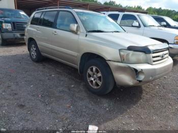  Salvage Toyota Highlander