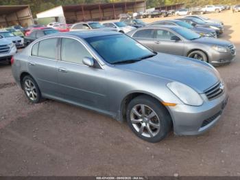  Salvage INFINITI G35x