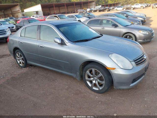  Salvage INFINITI G35x