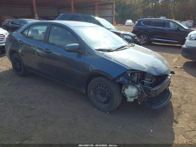  Salvage Toyota Corolla