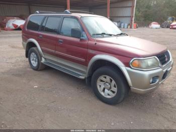  Salvage Mitsubishi Montero Sport