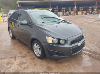  Salvage Chevrolet Sonic