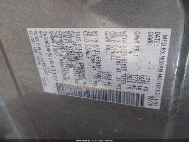 Nissan Pathfinder S Image 12