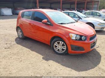  Salvage Chevrolet Sonic