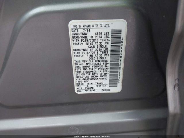 Nissan Rogue S Image 7