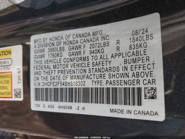 Honda Civic Sport Image 14