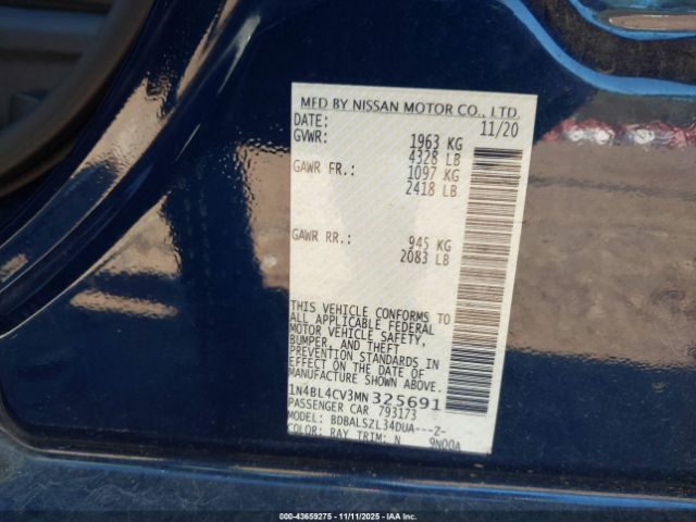 Nissan Altima Sr Fwd Image 6