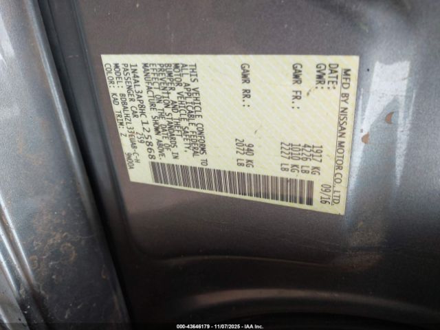 Nissan Altima 2.5 Sr Image 9