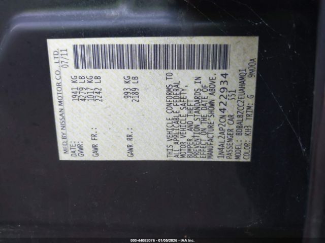 Nissan Altima 2.5 S Image 8