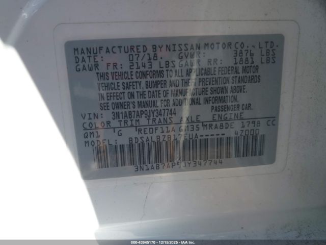 Nissan Sentra S Image 11