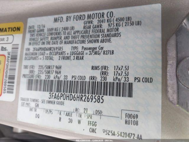 Ford Fusion Se Image 11