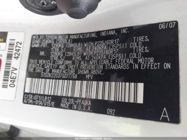 Toyota Sienna Xle Image 10