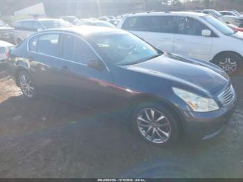  Salvage INFINITI G37