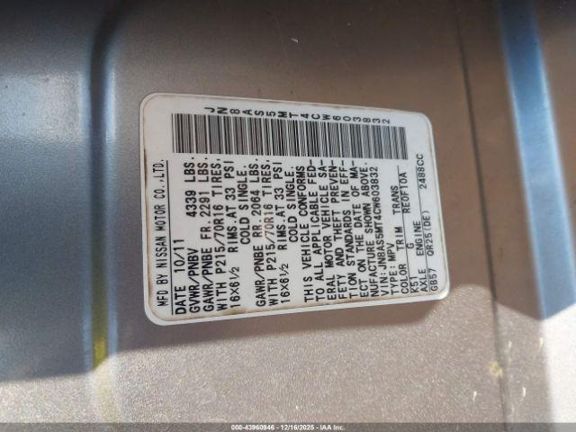 Nissan Rogue S Image 8