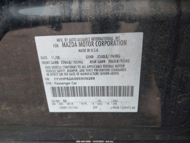 Mazda Mazda6 I Grand Touring Image 10