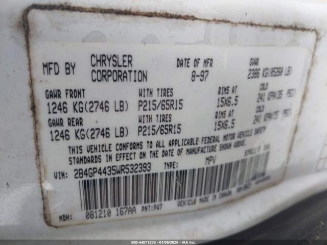 Dodge Grand Caravan Se Image 8