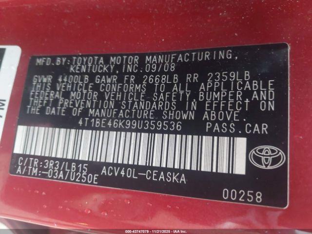 Toyota Camry Se Image 3