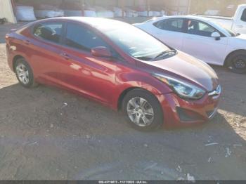  Salvage Hyundai ELANTRA