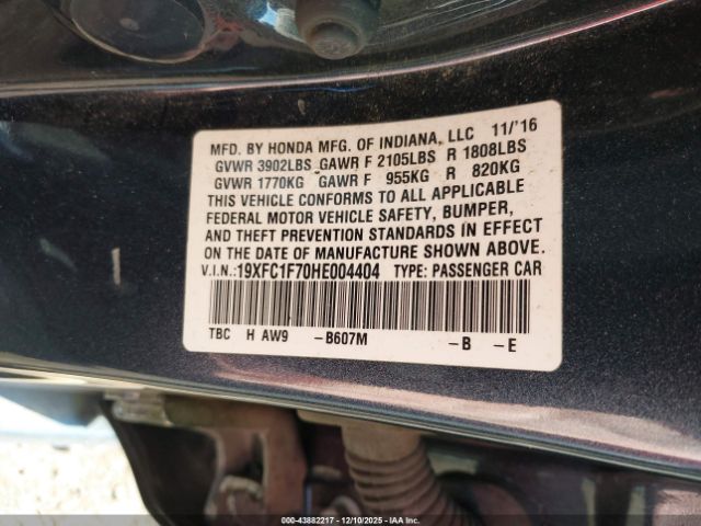 Honda Civic Ex-l Image 17