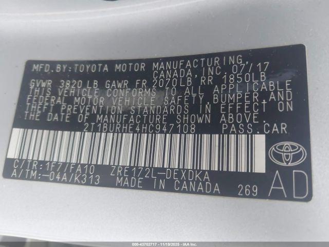 Toyota Corolla L Image 4