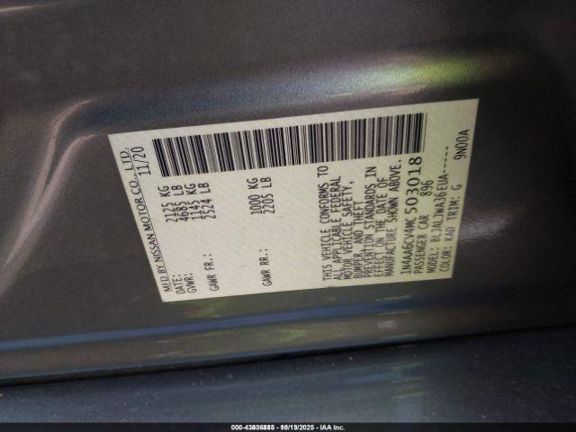 Nissan Maxima Sv Xtronic Cvt Image 4